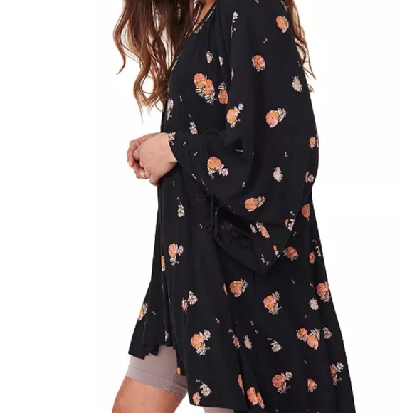 Free people Wintersun floral tunic or mini dress - Picture 3 of 4